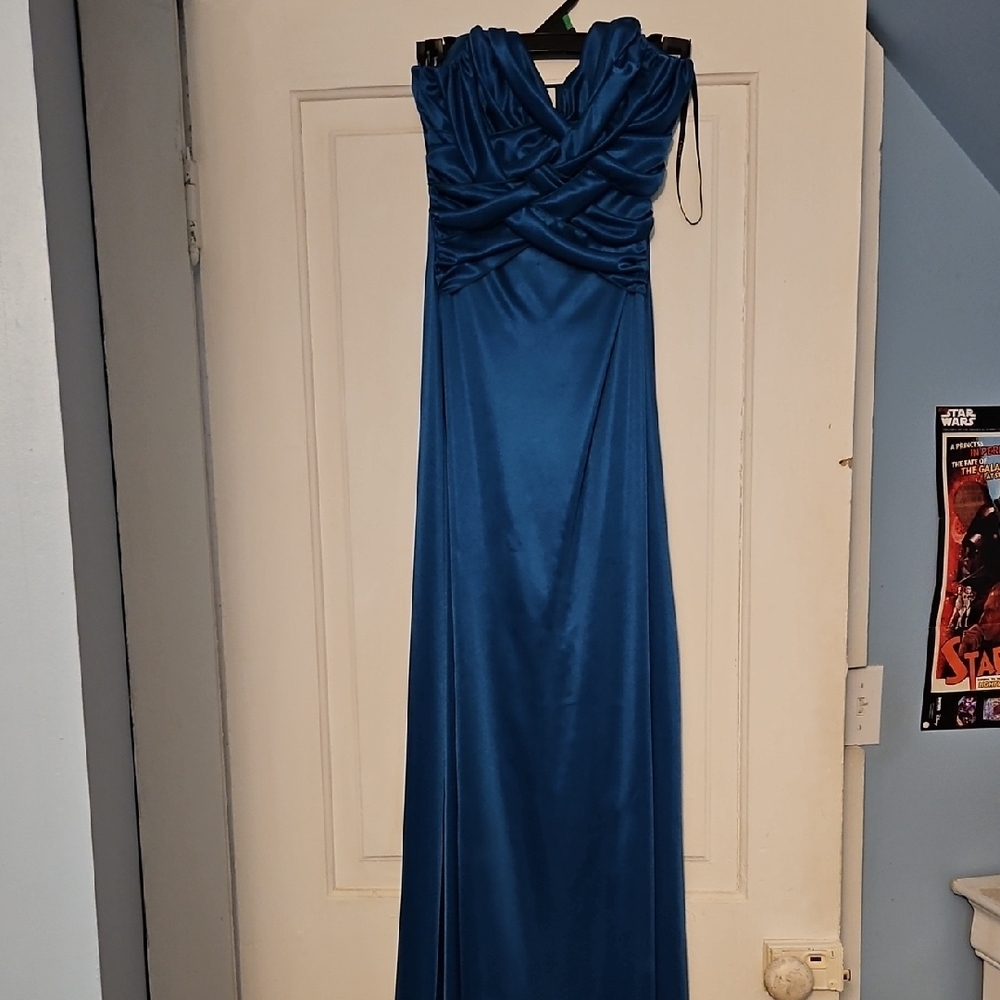 Elegant Blue Gown